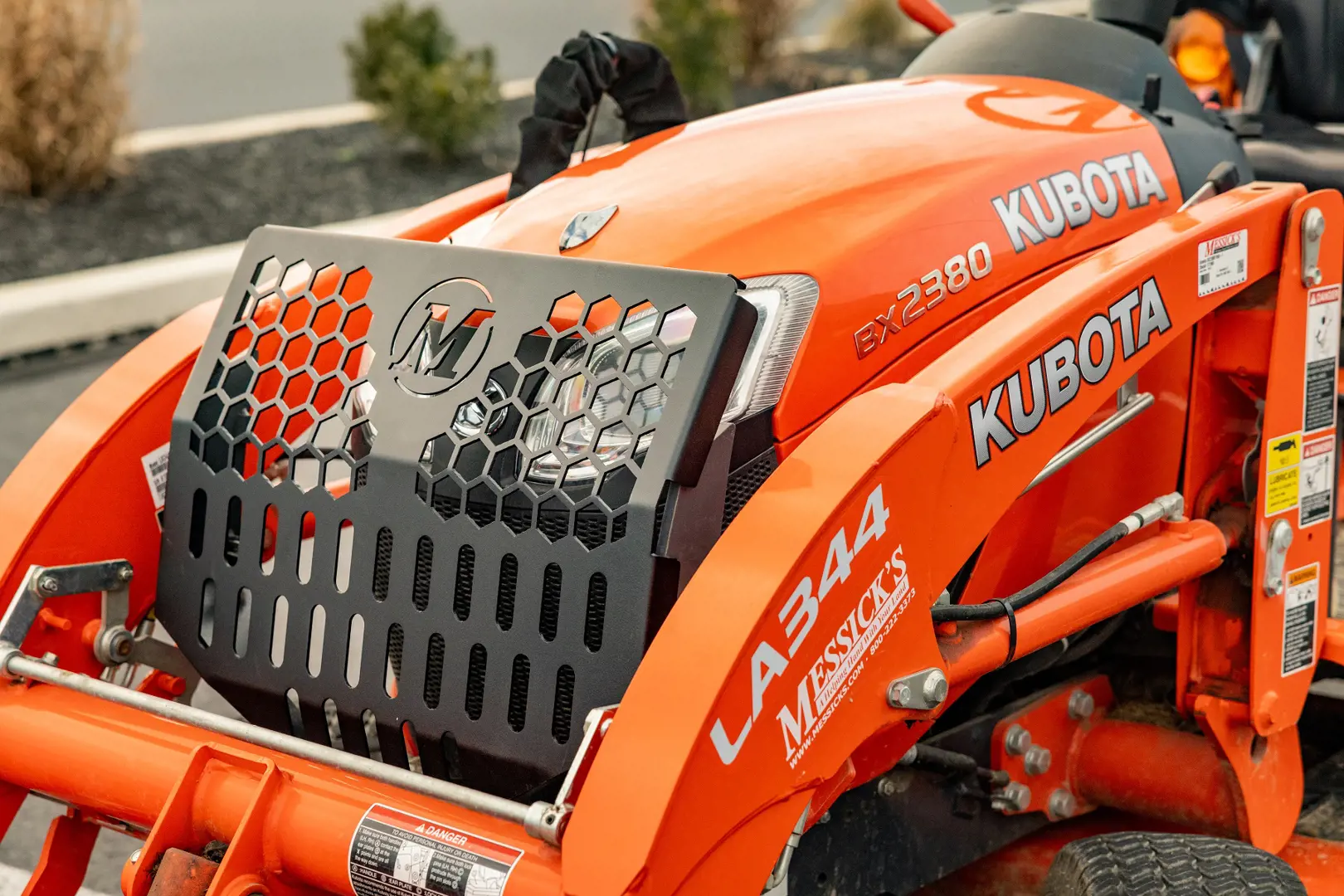 Kubota BX80 Series Brush Guard Insert (S/N before C1630)