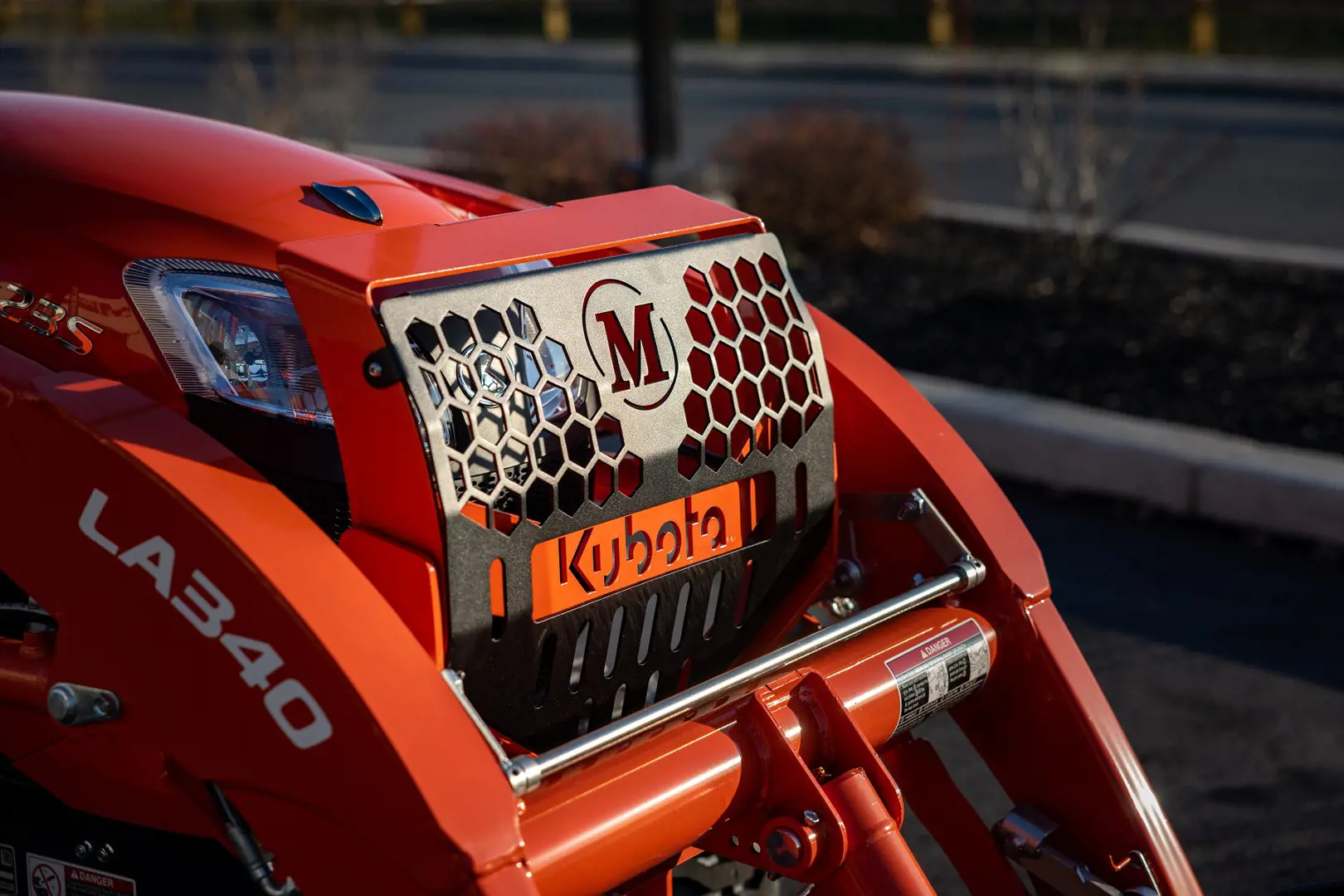 Kubota BX80 Series Brush Guard Insert (S/N C1630 and up)